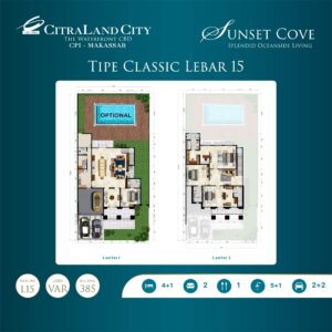 Sunset Cove - Classic L15 (denah)