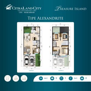 Treasure Island - Alexandrite (denah)