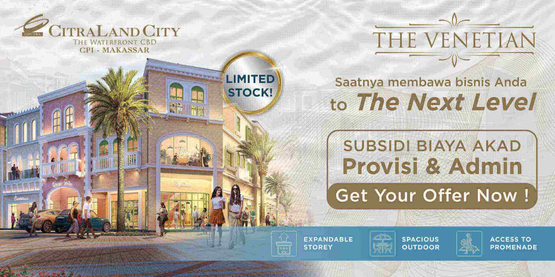 The Venetian The Next Level CPI Makassar Promo
