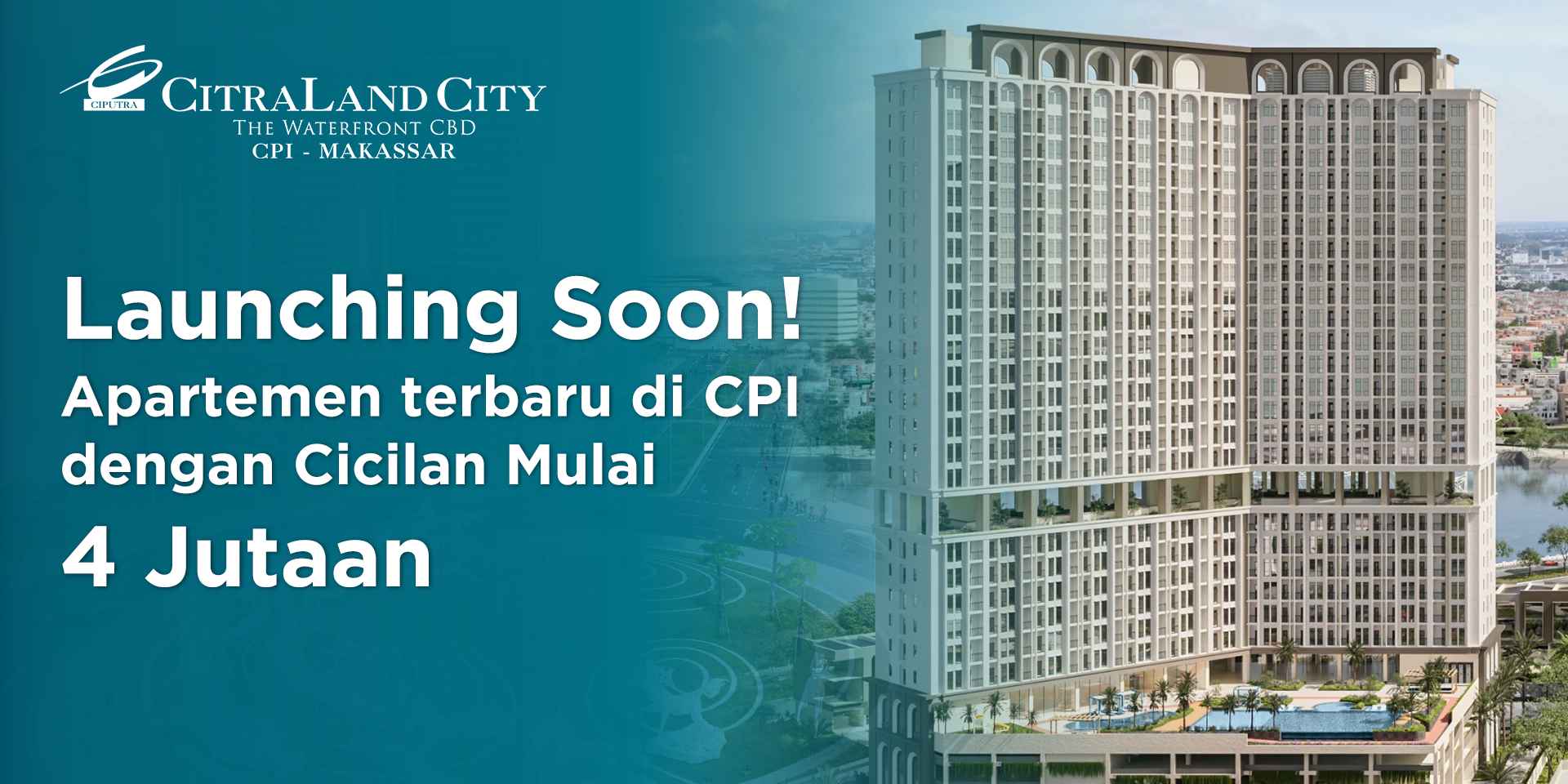 cataluna apartemen makassar cpi   citraland city center point indonesia
